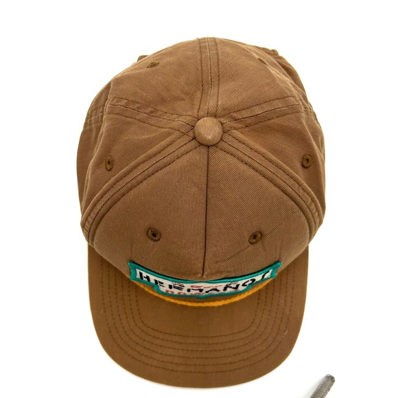 Howler Brothers Los Hermanos Howler Snapback Hat Brown Cotton Rope Trucker Cap - Picture 3 of 8